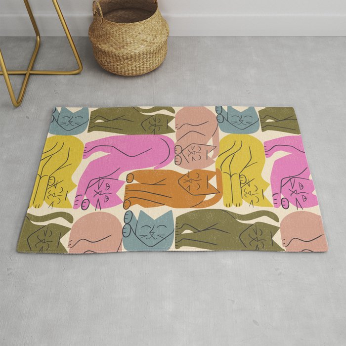 Stack of Cats No. 1 Rug Gallery Image 1