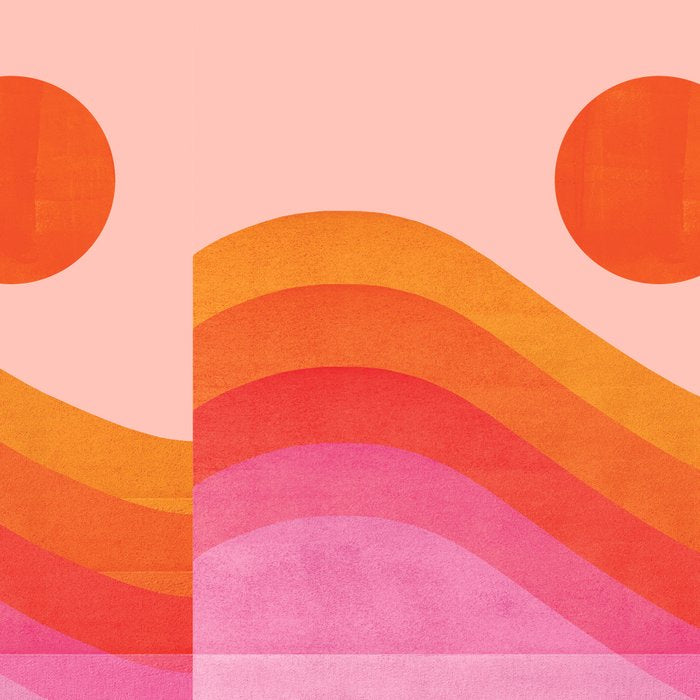 Abstraction_SUNSET_OCEAN_COLOR_POP_ART_Minimalism_009D Coffee Mug Gallery Image 2