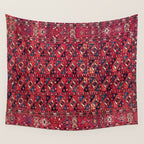 Tekke  Antique West Turkestan Rug Print Wall Tapestry Gallery Image 4