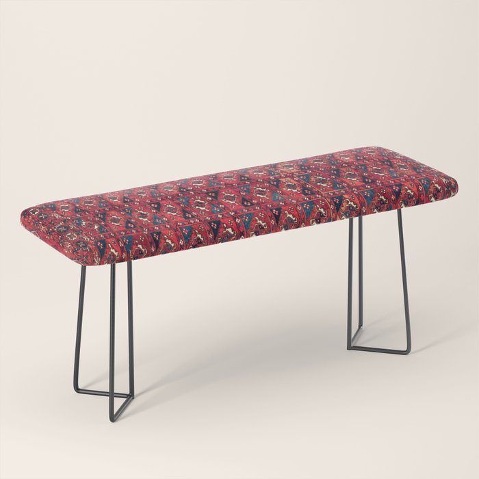 Tekke  Antique West Turkestan Rug Print Bench Gallery Image 1