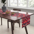 Tekke  Antique West Turkestan Rug Print Table Runner Gallery Image 2