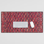 Tekke  Antique West Turkestan Rug Print Desk Mat Gallery Image 1