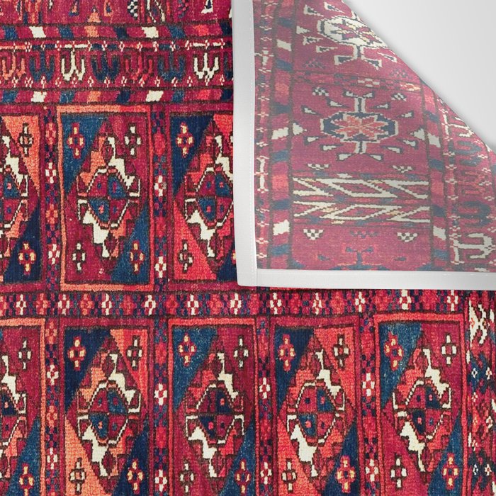 Tekke  Antique West Turkestan Rug Print Wall Tapestry Gallery Image 3