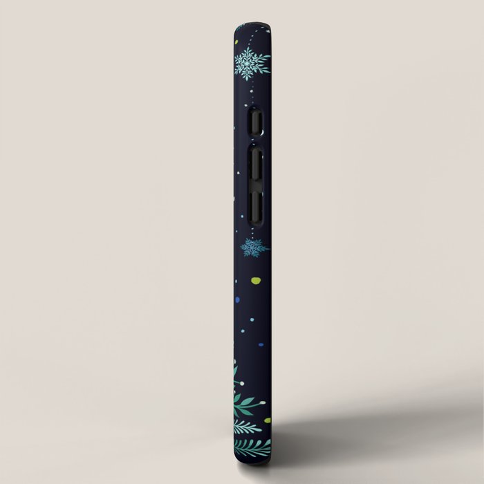 Christmas Night Tree-Snowy iPhone Case Gallery Image 2