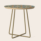 Bengal Tiger Teal Jungle Side Table Gallery Image 1