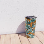 Bengal Tiger Teal Jungle Travel Mug Gallery Image 4