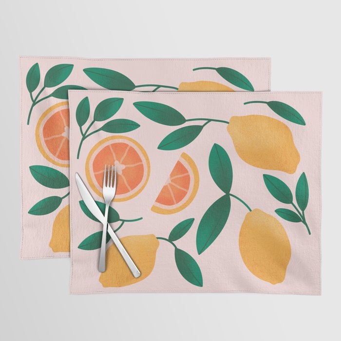 Citrus Fruits Placemat Gallery Image 1