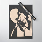 Abstract Faces 13 Wrapping Paper Gallery Image 1