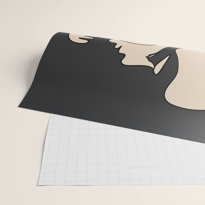 Abstract Faces 13 Wrapping Paper Gallery Image 2