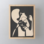 Abstract Faces 13 Mini Art Print Gallery Image 1