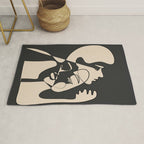 Abstract Faces 13 Rug Gallery Image 1