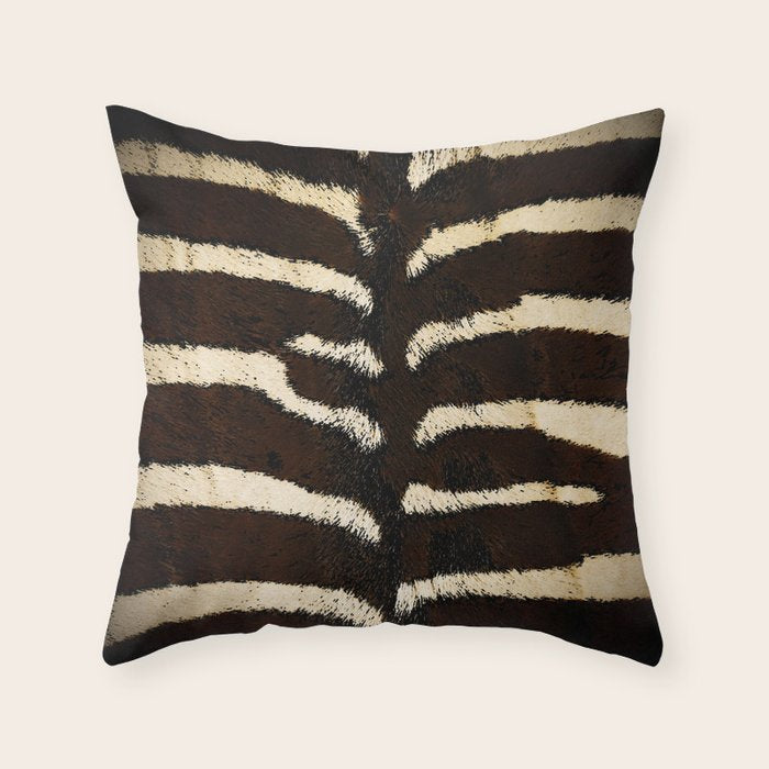 Zebra #decor #society6 #buyart Throw Pillow Gallery Image 1