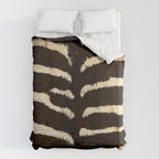 Zebra #decor #society6 #buyart Duvet Cover Gallery Image 6