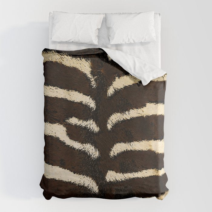 Zebra #decor #society6 #buyart Duvet Cover Gallery Image 6