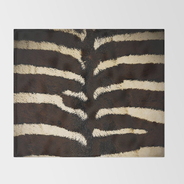 Zebra #decor #society6 #buyart Throw Blanket Gallery Image 2