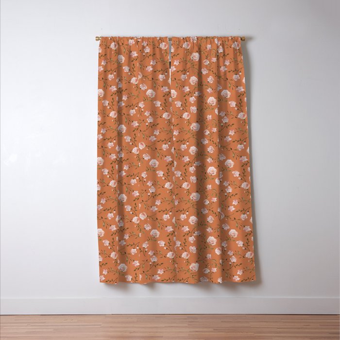 Wild Roses Window Curtain Gallery Image 3