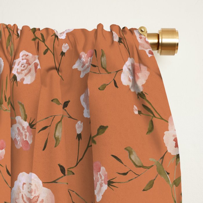 Wild Roses Window Curtain Gallery Image 2