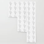 Small Wildflowers Minimalist Line Art Wallpaper Gallery Image 3
