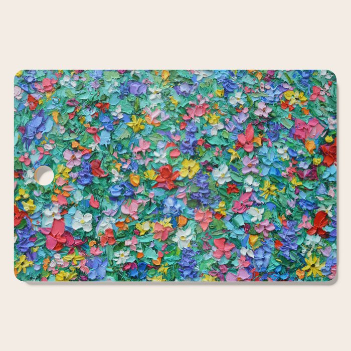 Waltz of the Flowers Cutting Board Gallery Image 1