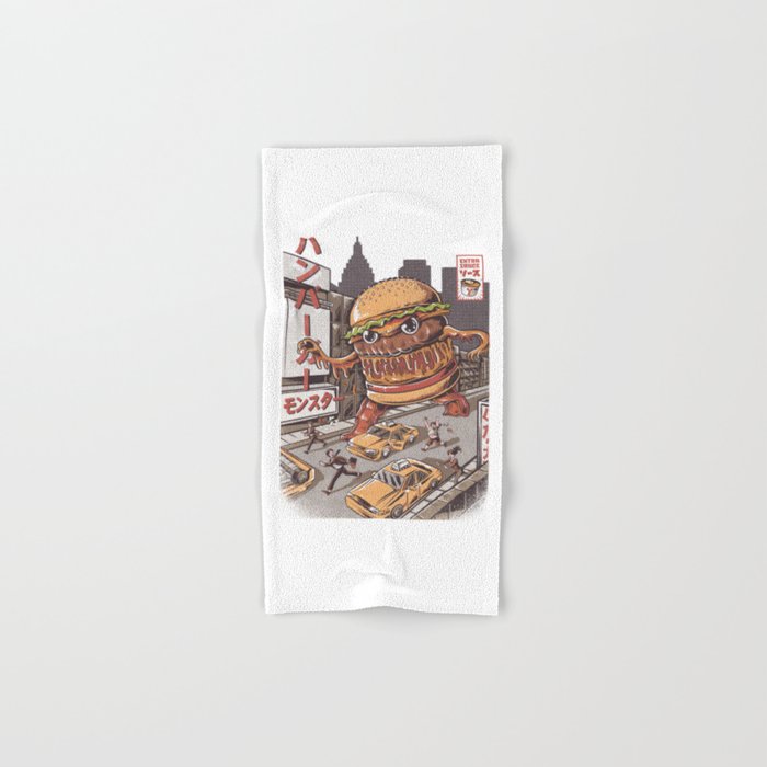 Burgerzilla Bath Towel Gallery Image 1