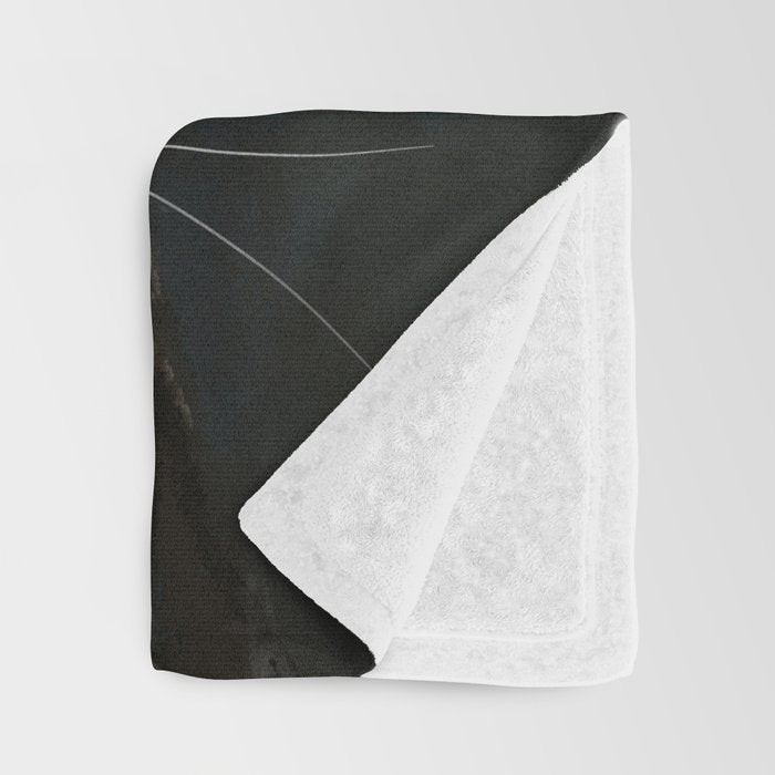Tuxedo Cat Portrait Throw Blanket Gallery Image 3