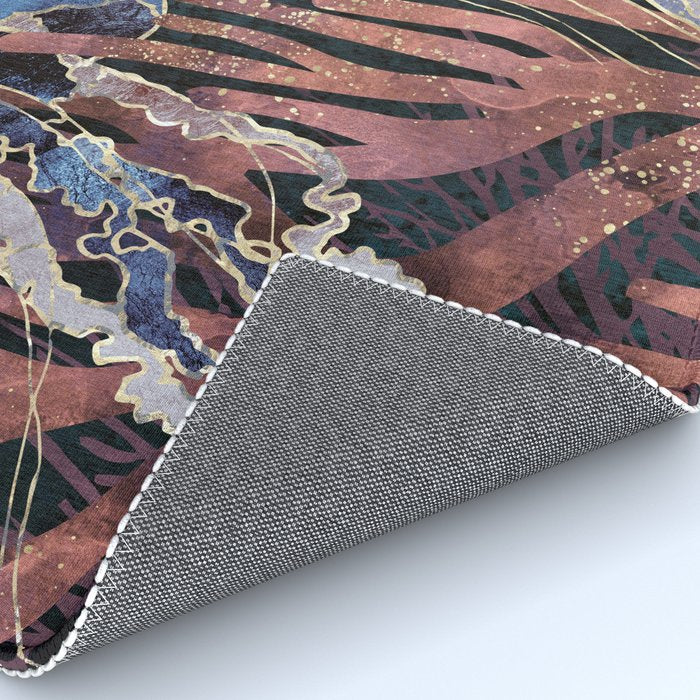 Metallic Coral Rug Gallery Image 4