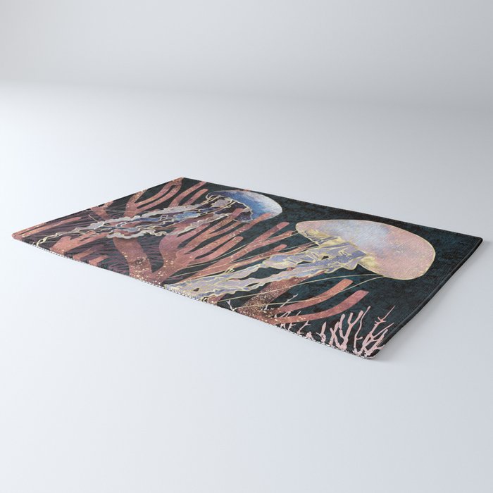 Metallic Coral Rug Gallery Image 3