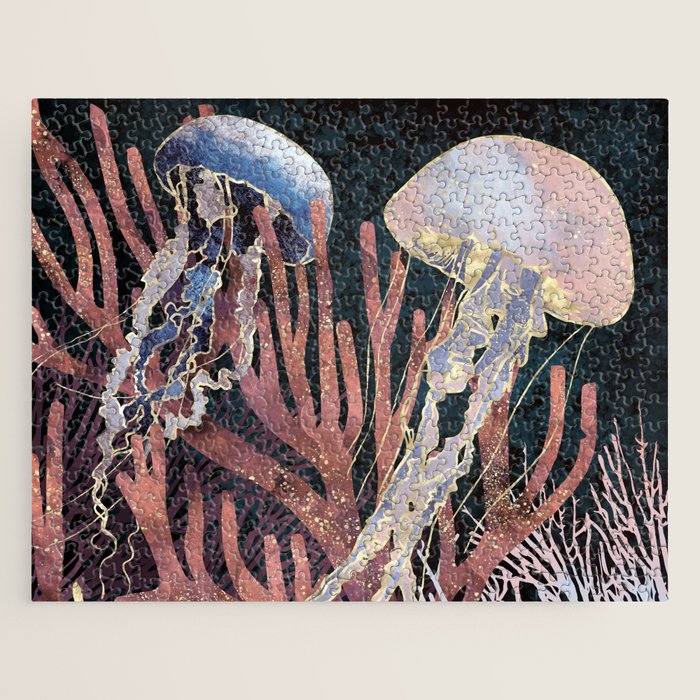 Metallic Coral Jigsaw Puzzle Gallery Image 1