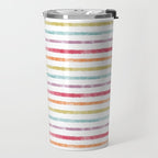 Rainbow Stripes Travel Mug Gallery Image 2