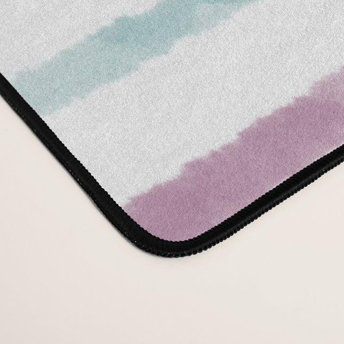 Rainbow Stripes Desk Mat Gallery Image 4