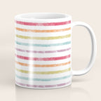 Rainbow Stripes Coffee Mug Gallery Image 1