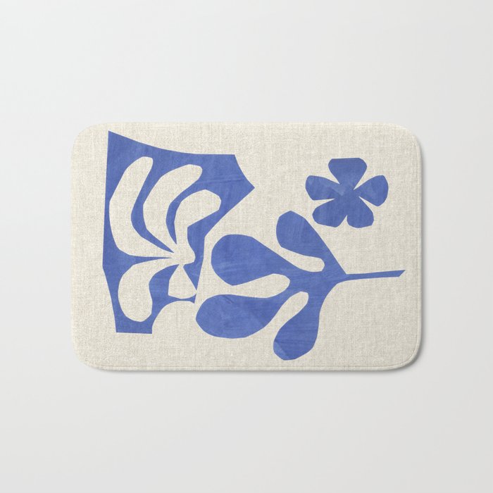 Periwinkle Bloom  Bath Mat Gallery Image 1
