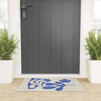 Periwinkle Bloom  Welcome Mat Gallery Image 3