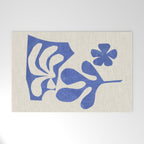Periwinkle Bloom  Welcome Mat Gallery Image 1