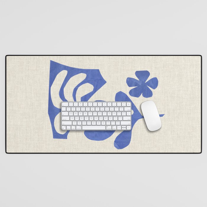 Periwinkle Bloom  Desk Mat Gallery Image 1