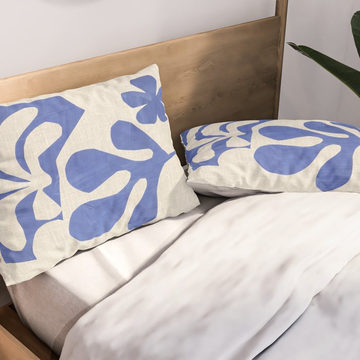 Periwinkle Bloom  Pillow Sham Gallery Image 2