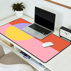 Color Block Abstract XIII Desk Mat Gallery Image 2