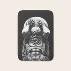 Hercules holding the whole world Bath Mat Gallery Image 1