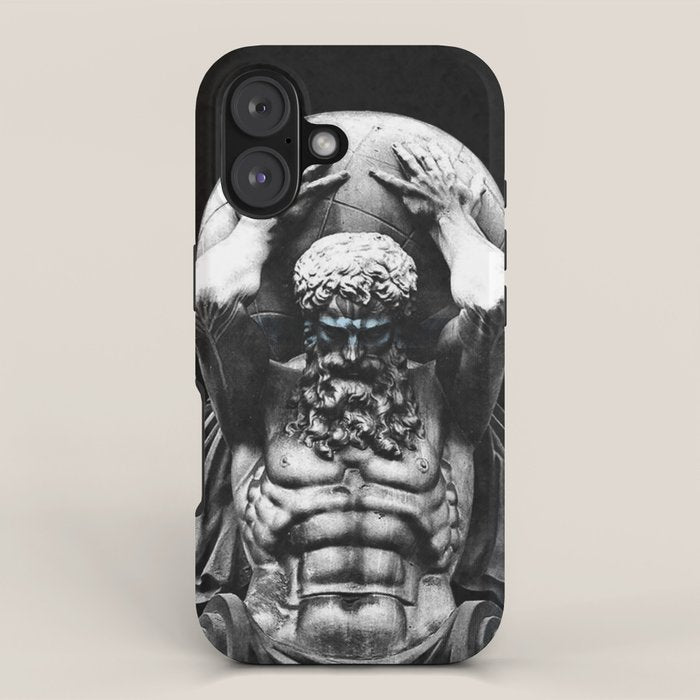 Hercules holding the whole world iPhone Case Gallery Image 1