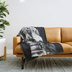Hercules holding the whole world Throw Blanket Gallery Image 1