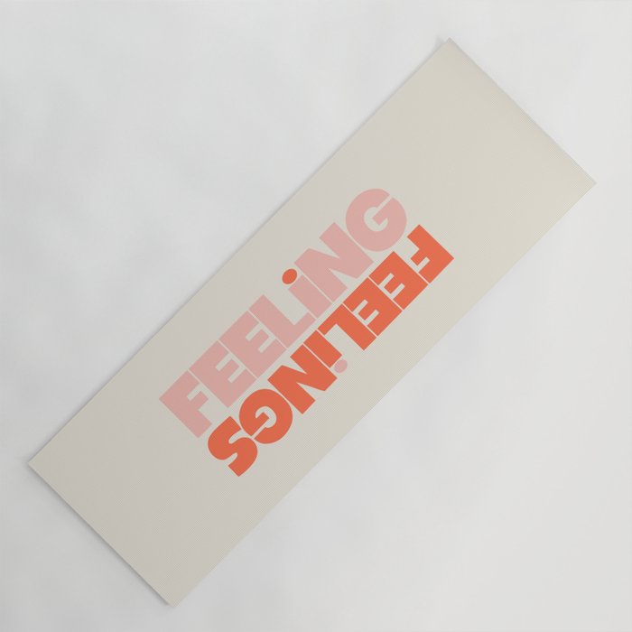 Feeling Feelings Yoga Mat Gallery Image 1