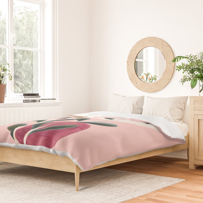 Soft Berry Branches Duvet Cover Gallery Image 2