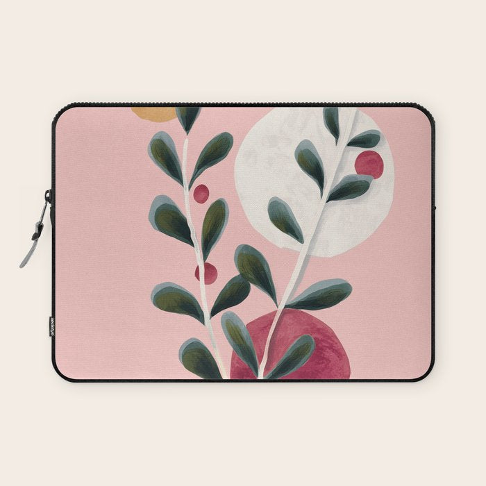 Soft Berry Branches Laptop Sleeve Gallery Image 1