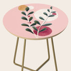 Soft Berry Branches Side Table Gallery Image 2