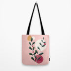 Soft Berry Branches Tote Bag Gallery Image 2
