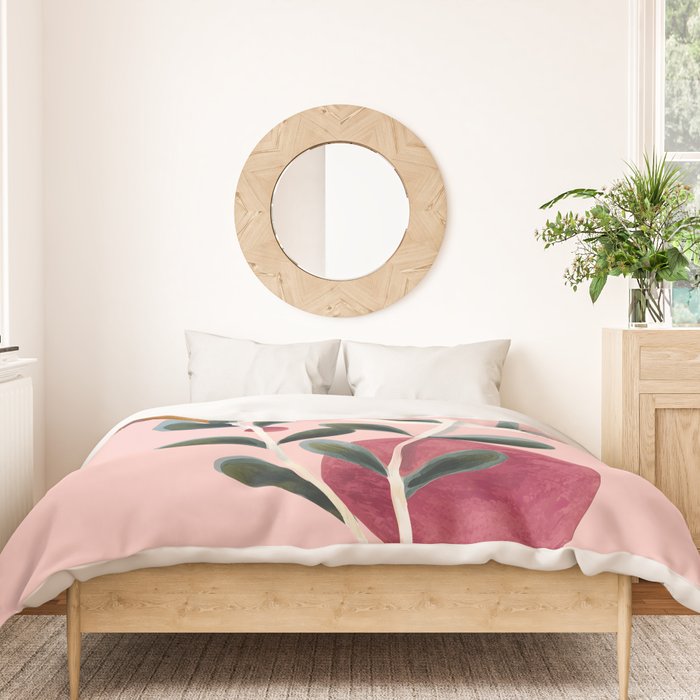 Soft Berry Branches Duvet Cover Gallery Image 3