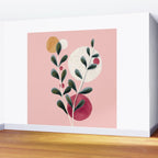 Soft Berry Branches Wall Mural Gallery Image 2