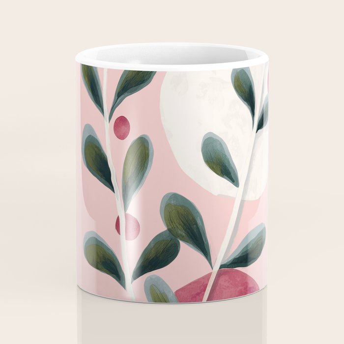 Soft Berry Branches Coffee Mug Gallery Image 4