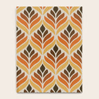 Retro Flower Pattern Notebook Gallery Image 4