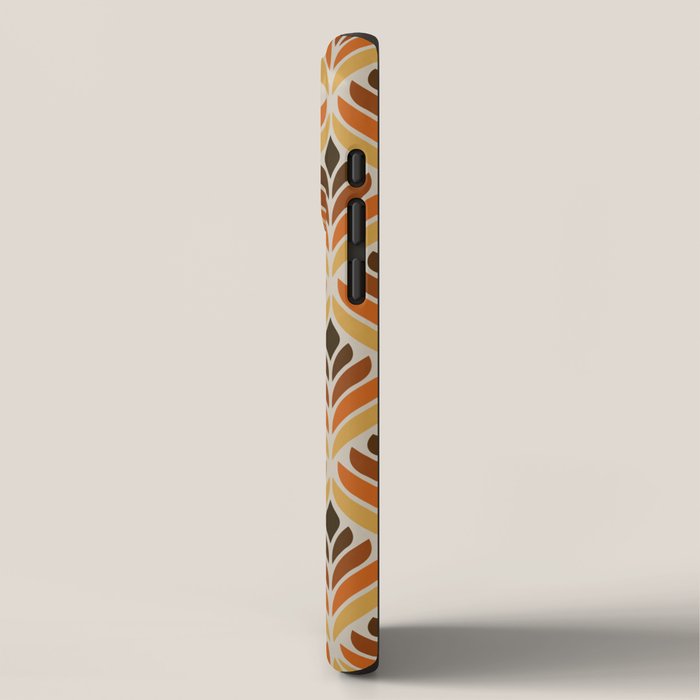 Retro Flower Pattern iPhone Case Gallery Image 2